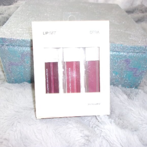 M-54 NEW IN PACKAGE OFRA LIQUID LIP SET 3 COLORS - Picture 2 of 8